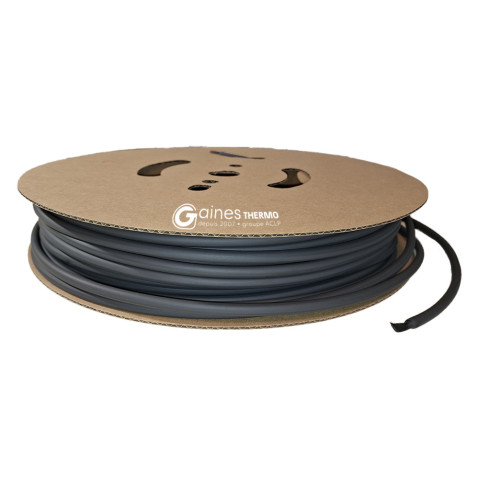 Bobine de gaine thermorétractable ronde noire ratio 2:1 tenue 125°C