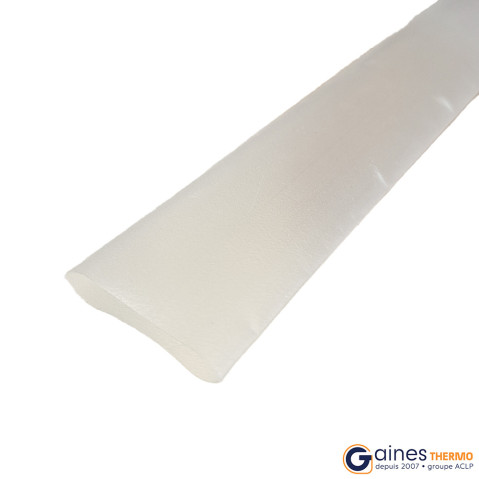 Manchon de gaine Haute température Kynar® transparente ratio 2-1 tenue jusqu'à 175°C