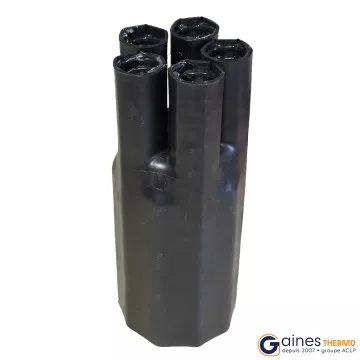 Heat shrinkable cable breakout 1 Entrance and 5 Exits