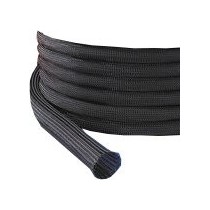 Gaine extensible Diamètre 3/6 mm Bobine 100 M noir