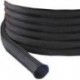 Braided sleeves diameter 5/10 mm reel 100 m black