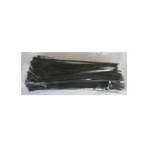 Cable ties 3.5x200 mm black set of 5 bags 100pcs