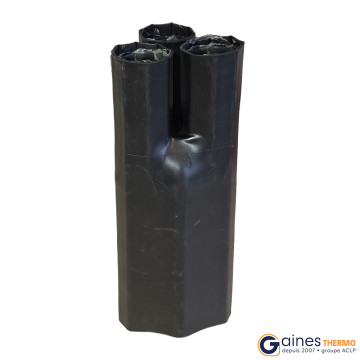 Extrémité thermorétractable 1 entrée et 3 sorties