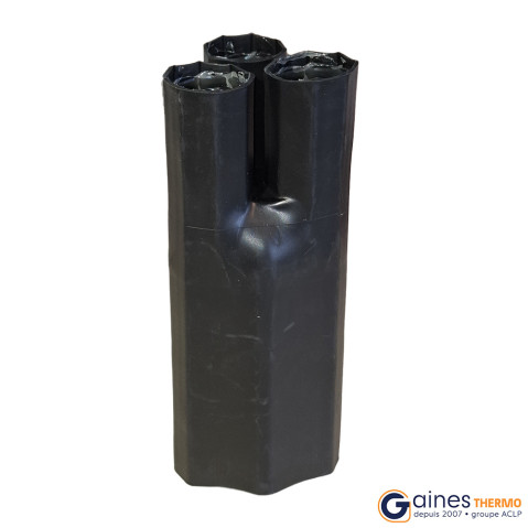 Extrémité thermorétractable 1 entrée et 3 sorties