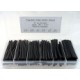 Black assortment box with adhesive 85 pcs 8.5 m