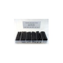 Black assortment box with adhesive 85 pcs 8.5 m