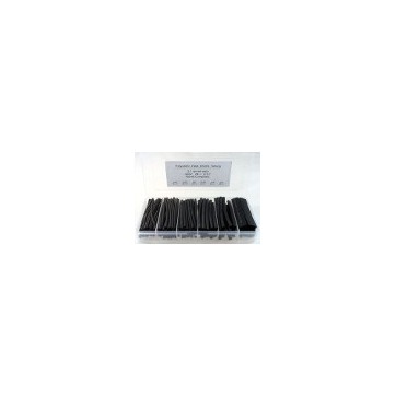 Black assortment box with adhesive 85 pcs 8.5 m