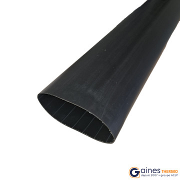Sleeve heat shrinkable tubing To Paroi Thickness with Black Adhesive ratio 6:1
