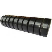 Adhesive tape pvc black width 19 mm length 25 m, set of 10 rlx