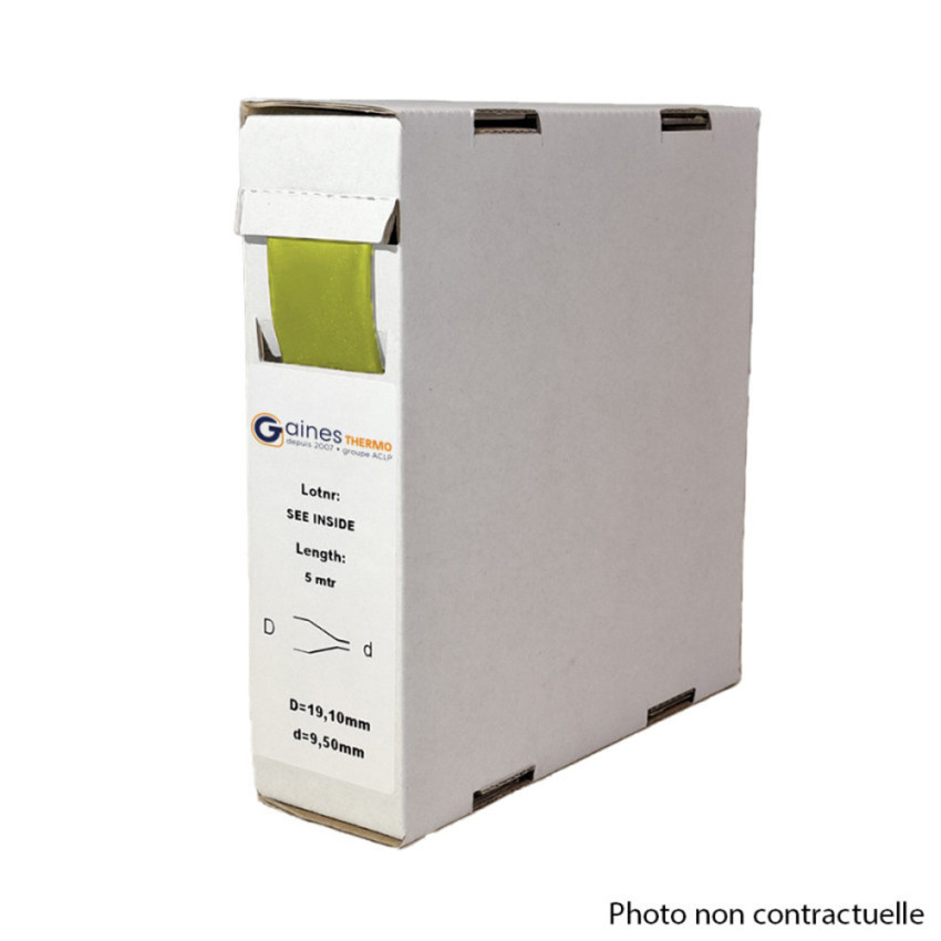 Fine wall tubing ratio 2:1 up to 125° C