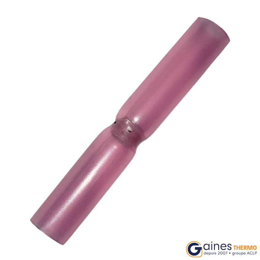 Auto Welder Connectors Heat shrinkable Red Water Resistance 0.8 - 2 mm2