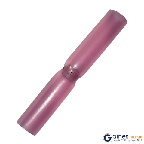 Auto Welder Connectors Heat shrinkable Red Water Resistance 0.8 - 2 mm2