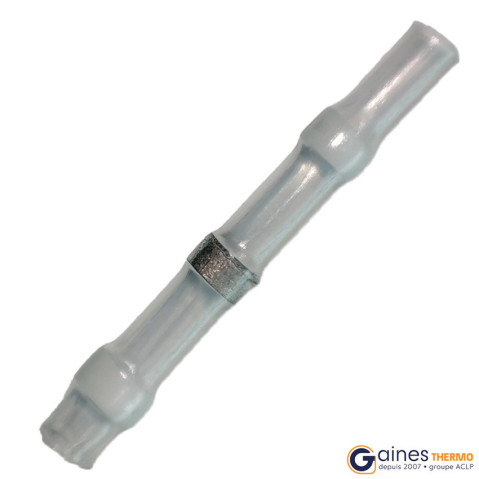 Image of sleeve thermo fusible white