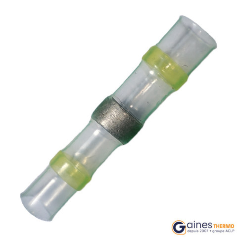 Image of sleeve yellow fuse thermo