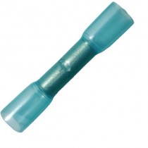 100 blue crimp waterproof heat shrink butt connector 1.5 - 2.5 mm²