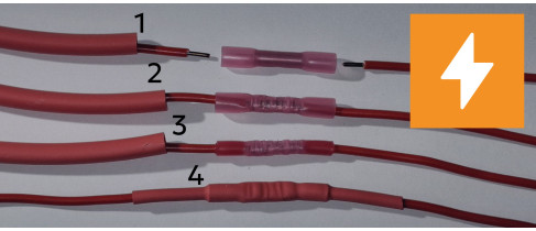 Jonction & connecteur bout à bout