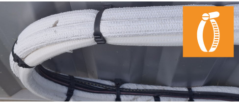 Collier de serrage et fixation